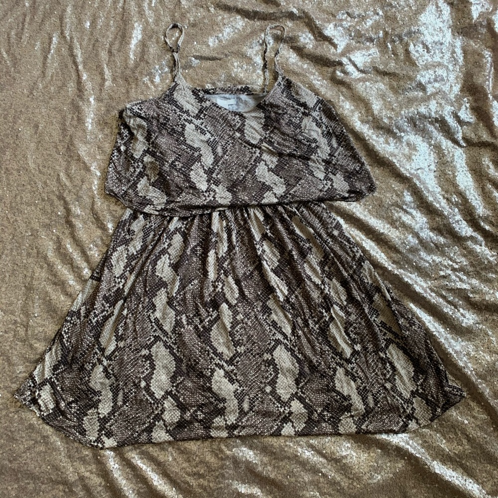 NWT Snakeprint Dress